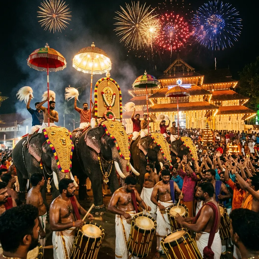 Kerala Temple Festival — Sacred Celebrations