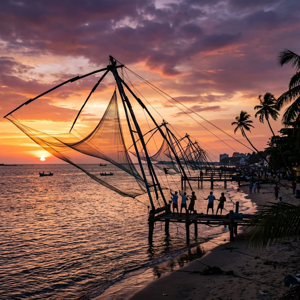 Chinese Fishing Nets — Fort Kochi Heritage